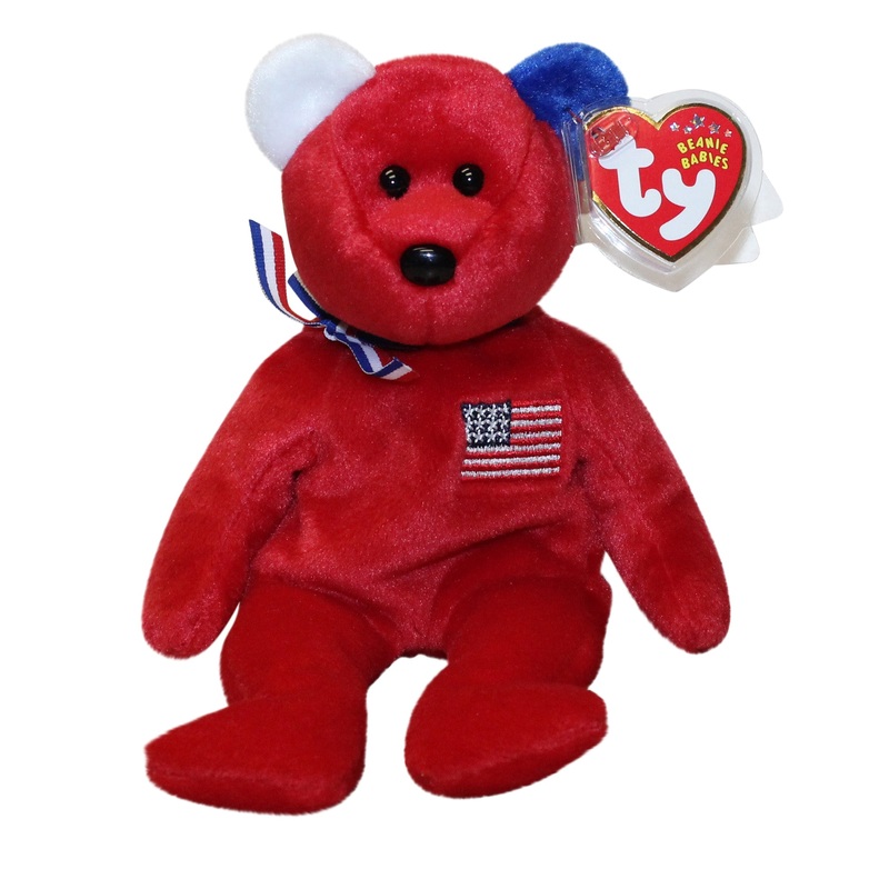 Ty Beanie Baby: America the Bear