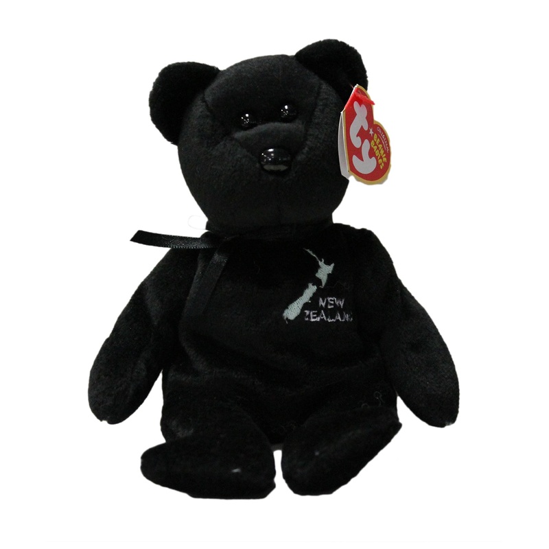 Ty Beanie Baby: Baby: Kia Ora the Bear - New Zealand Exclusive