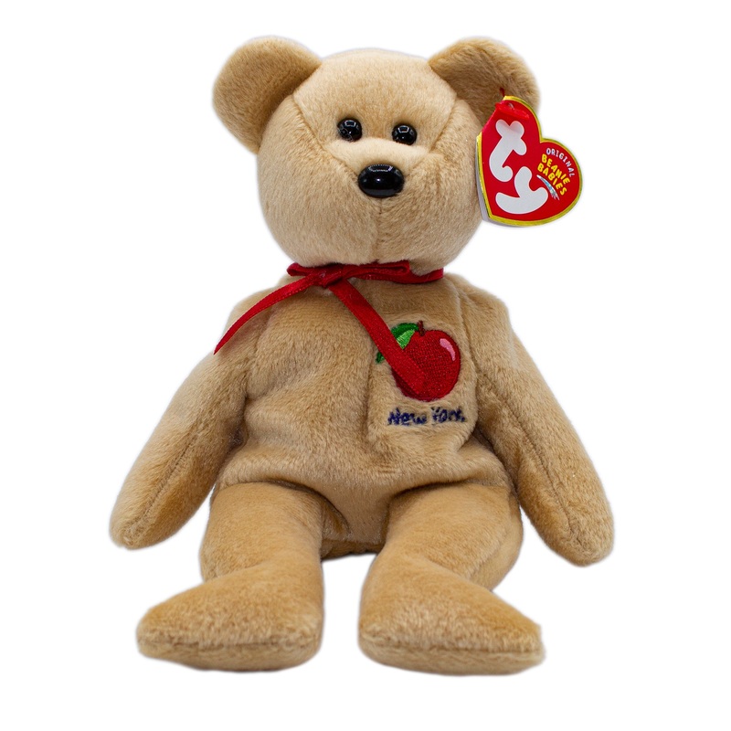 Ty Beanie Baby: Big Apple the Bear - NY International Gift Fair Exclusive