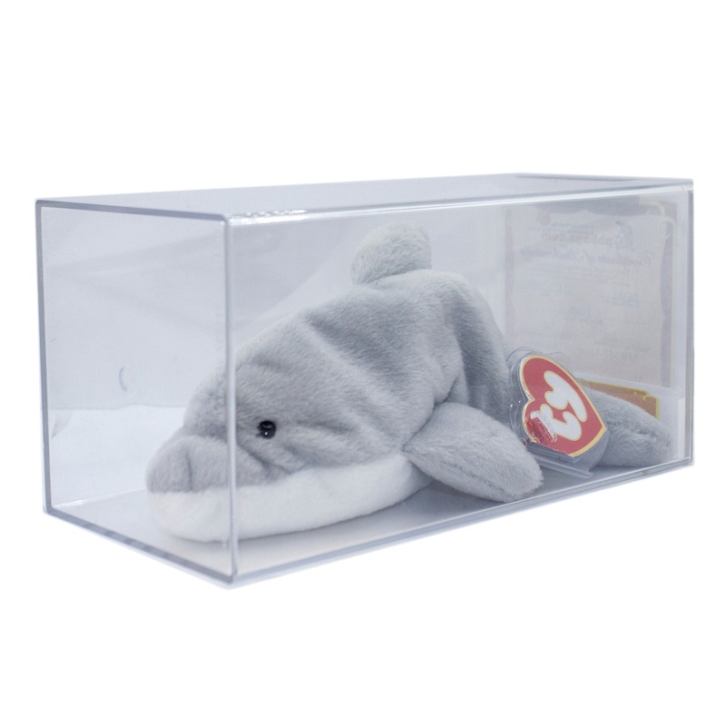 Authenticated Beanie Baby: 3rd Generation Flash the Dolphin - 1st Gen Tush Tag