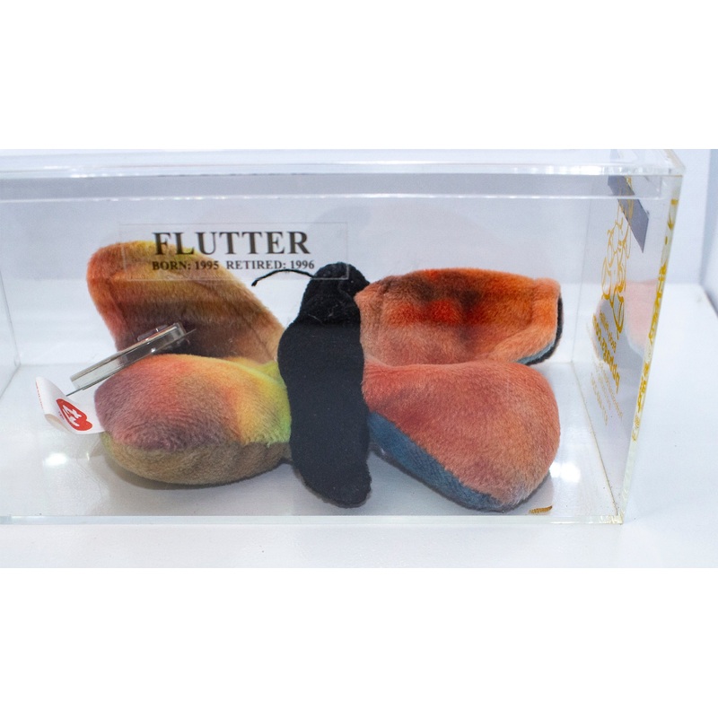 Authenticated Beanie Baby: 3rd Generation Flutter the Butterfly - Actual Photo 11159