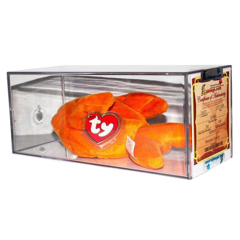 Authenticated Beanie Baby: 3rd Generation Goldie the Fish