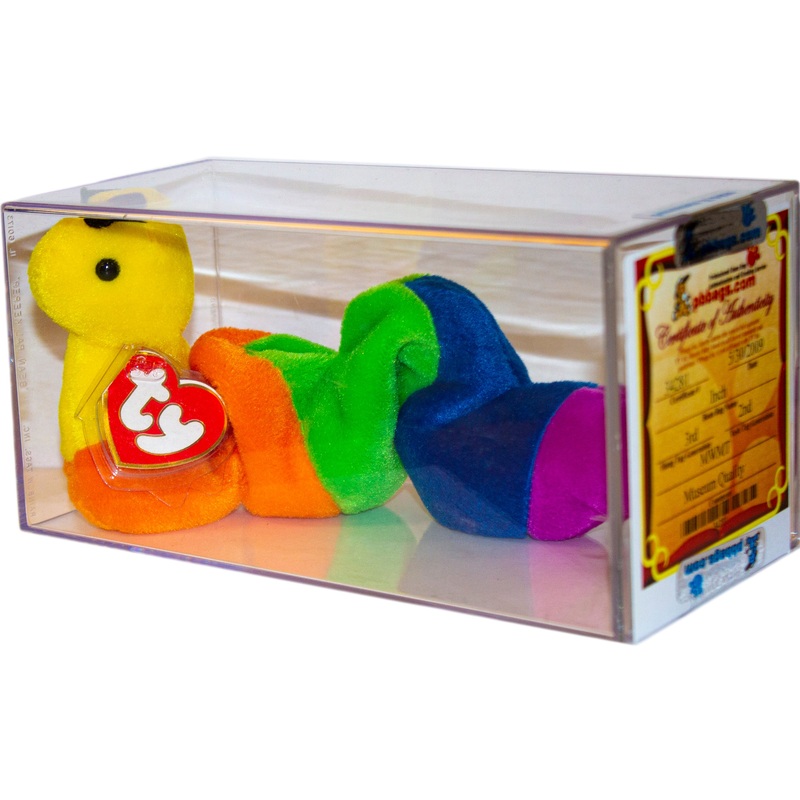 Authenticated Beanie Baby: 3rd Generation Inch the Worm