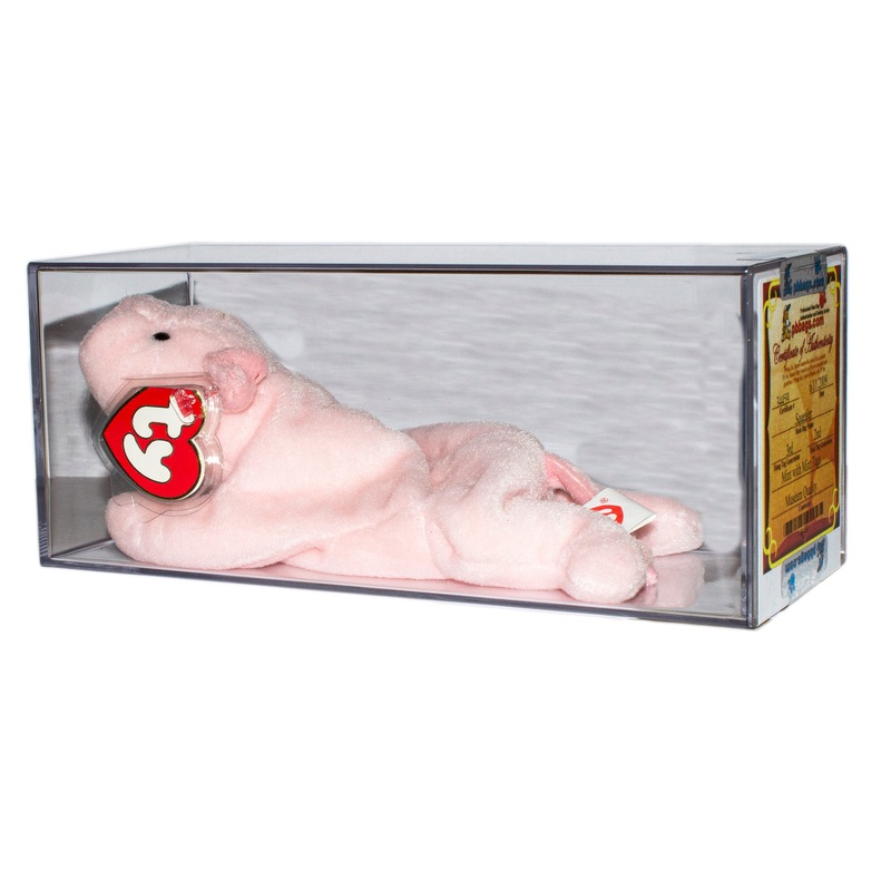 Authenticated Beanie Baby: 3rd Generation Squealer the Pig