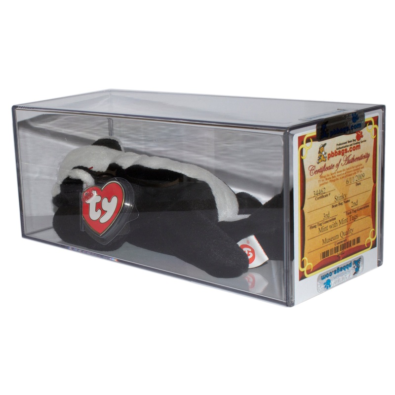 Authenticated Beanie Baby: 3rd Generation Stinky the Skunk