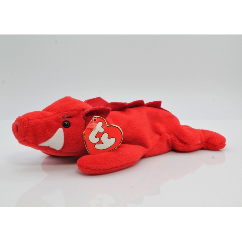 Beanie Baby: Grunt the Razorback | Tags: 3-2 |Non-Mint | Actual Photos