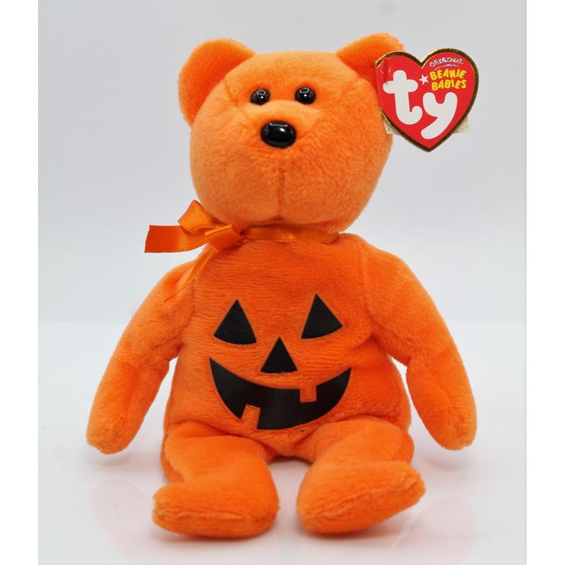 Beanie Baby: Treats the Halloween Bear | Non-Mint Tag