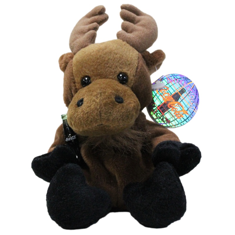 Coke Plush: Gourmand the Moose - Canada