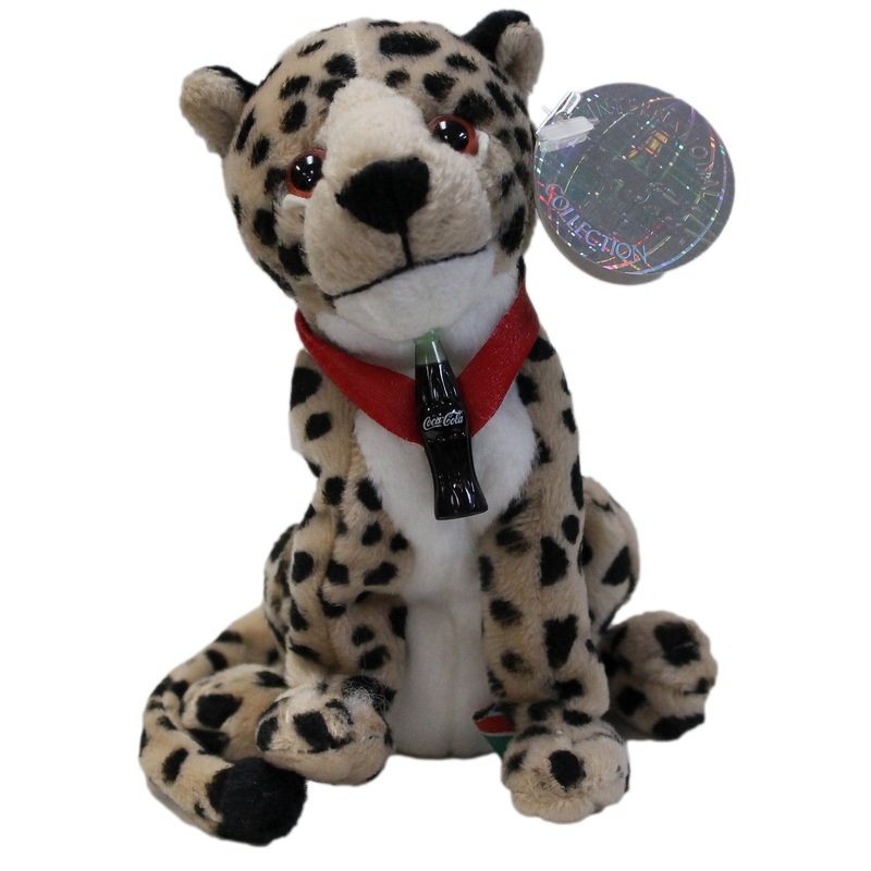 Coke Plush: Heeta the Cheetah - Namibia
