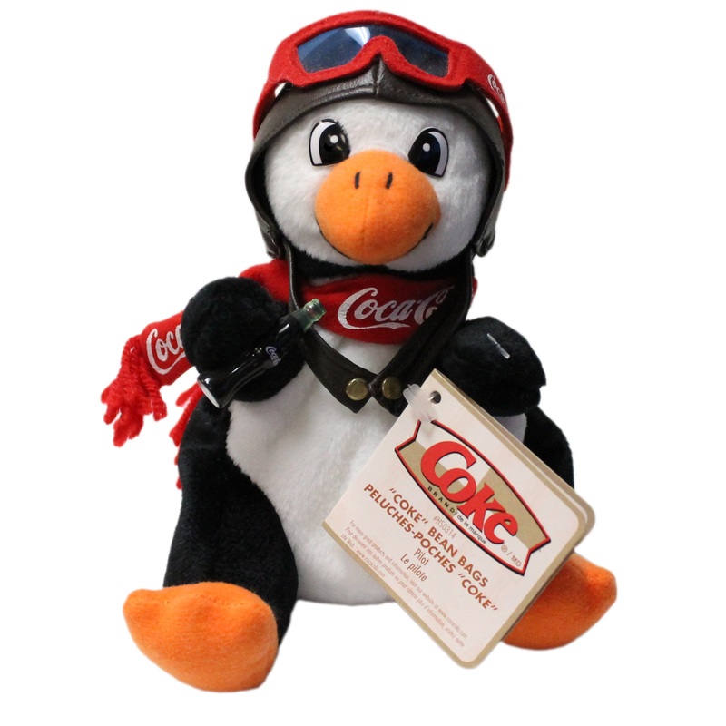 Coke Plush: Pilot Penguin