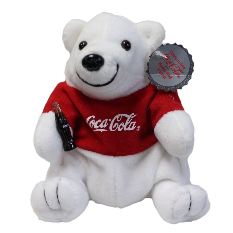 Coke Plush: Polar Bear in a T-shirt