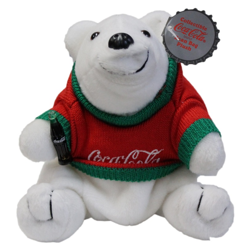 Coke Plush: Polar Bear in Sweater