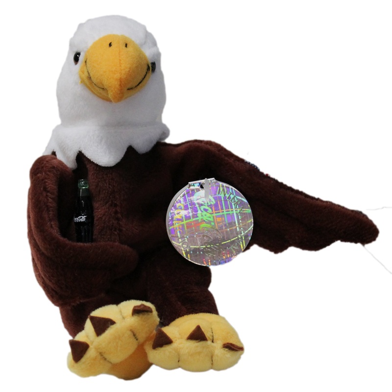 Coke Plush: Reagle the Eagle - USA