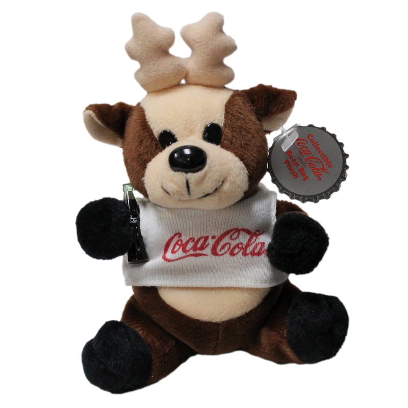 Coke Plush: Reindeer in Shirt