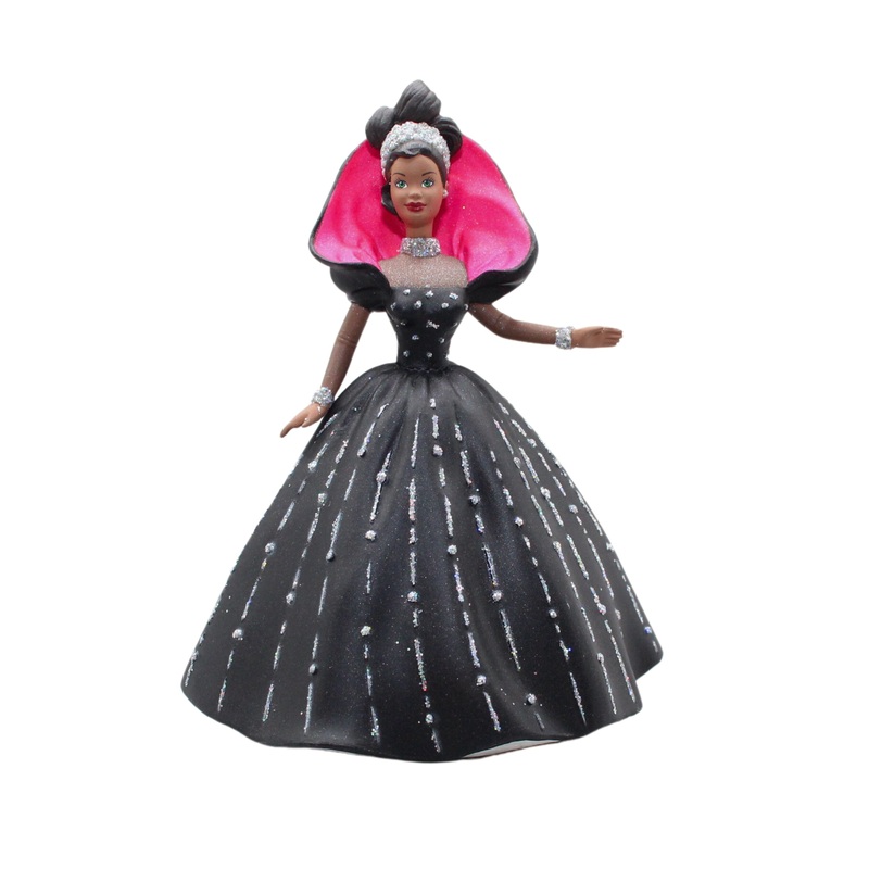 Hallmark Ornament: 1998 African-American Holiday Barbie | QX6936