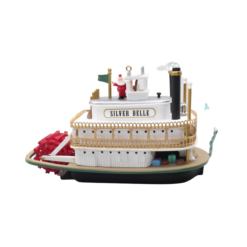 Hallmark Ornament: 1997 Santa's Showboat | QLX7465 | Light and Sound