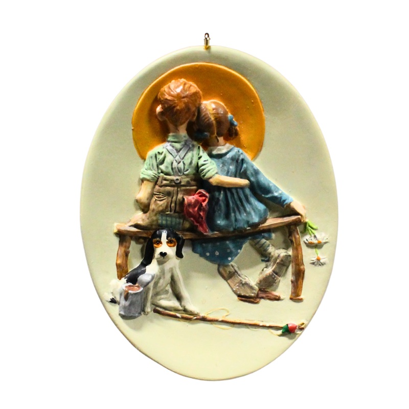 Hallmark Ornament: 1996 Little Spooners  | QX5504