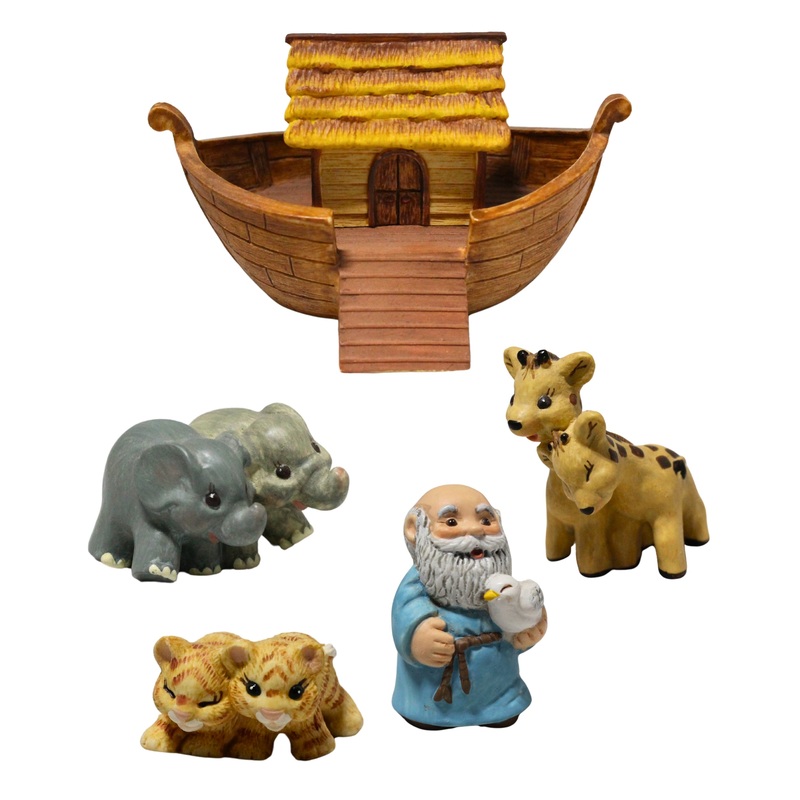 Hallmark Ornament: 1996 Noah and Friends  | QSM8111