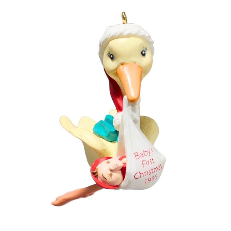 Hallmark Ornament: 1995 Baby's First Christmas | QX5557