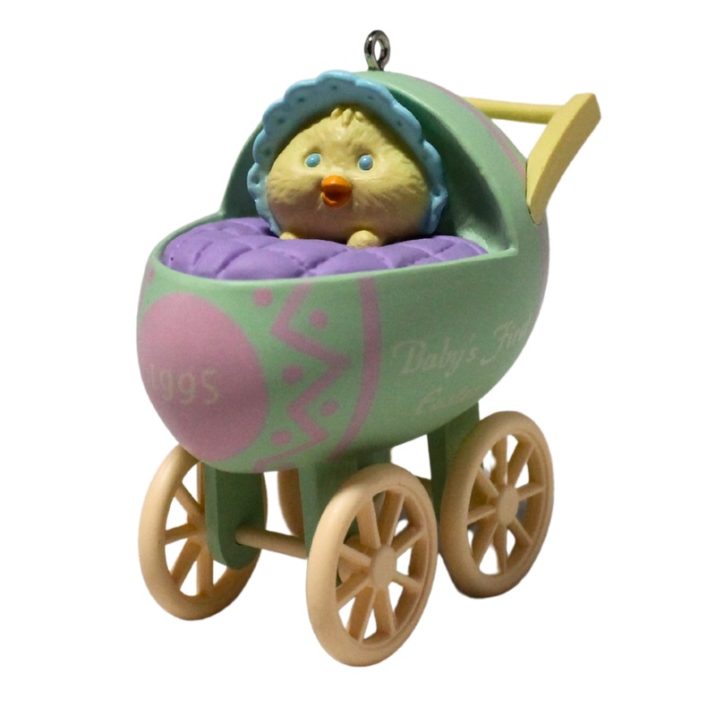 Hallmark Ornament: 1995 Baby's First Easter | QEO8237