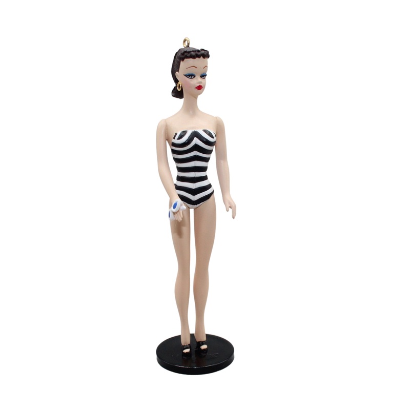 Hallmark Ornament: 1995 Brunette Debut Barbie | QXC5397