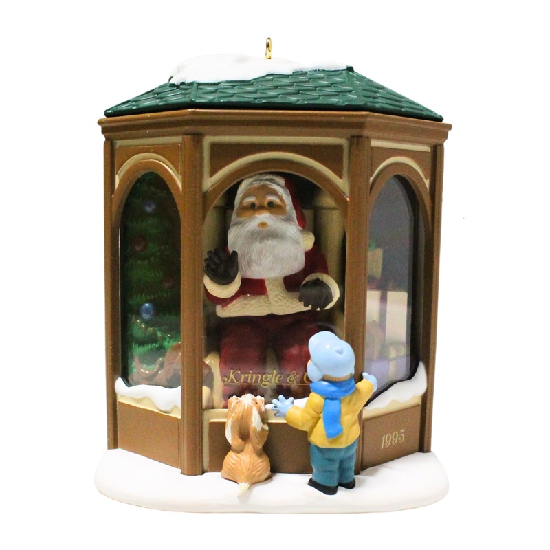 Hallmark Ornament: 1995 Coming to See Santa  | QLX7369