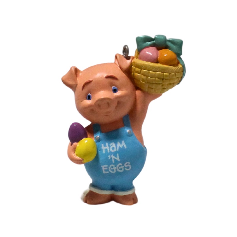 Hallmark Ornament: 1995 Ham 'n Eggs | QEO8277