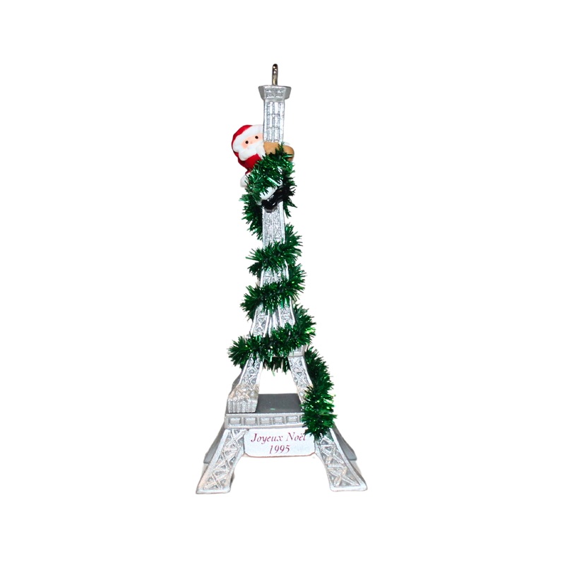 Hallmark Ornament: 1995 Santa in Paris | QX5877