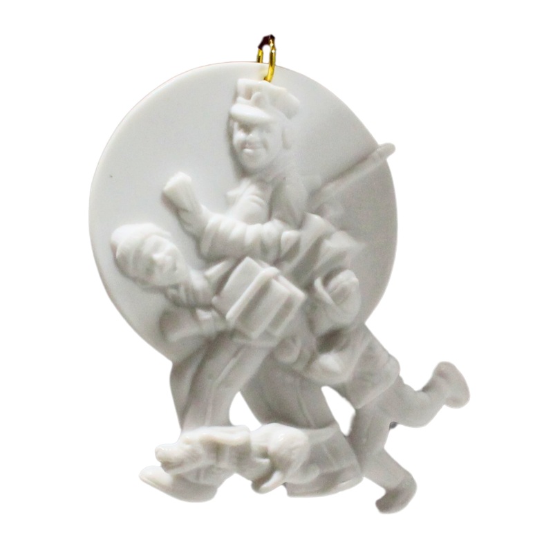 Hallmark Ornament: 1993 Norman Rockwell - Jolly Postman | QK1162