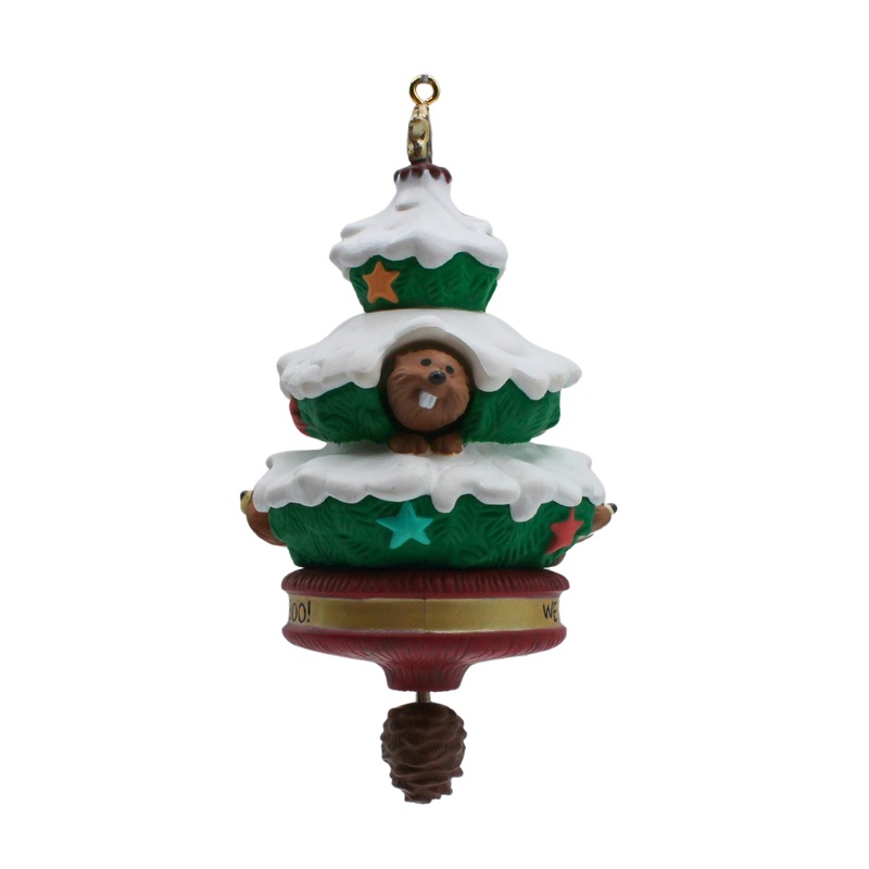 Hallmark Ornament: 1993 Peak-a-Boo Tree | QX5245