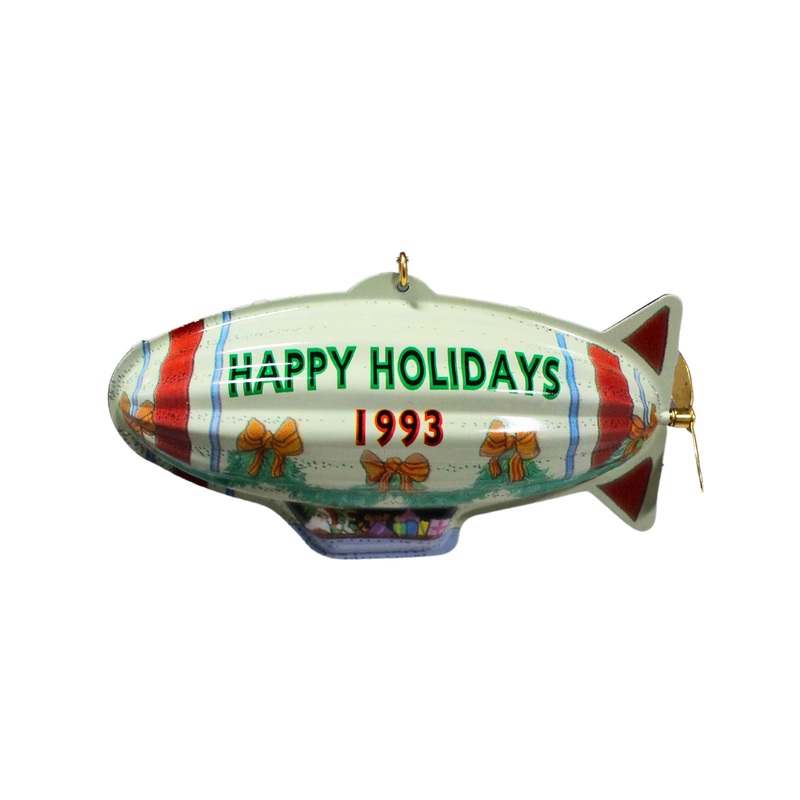 Hallmark Ornament: 1993 Tin Blimp | QX5625