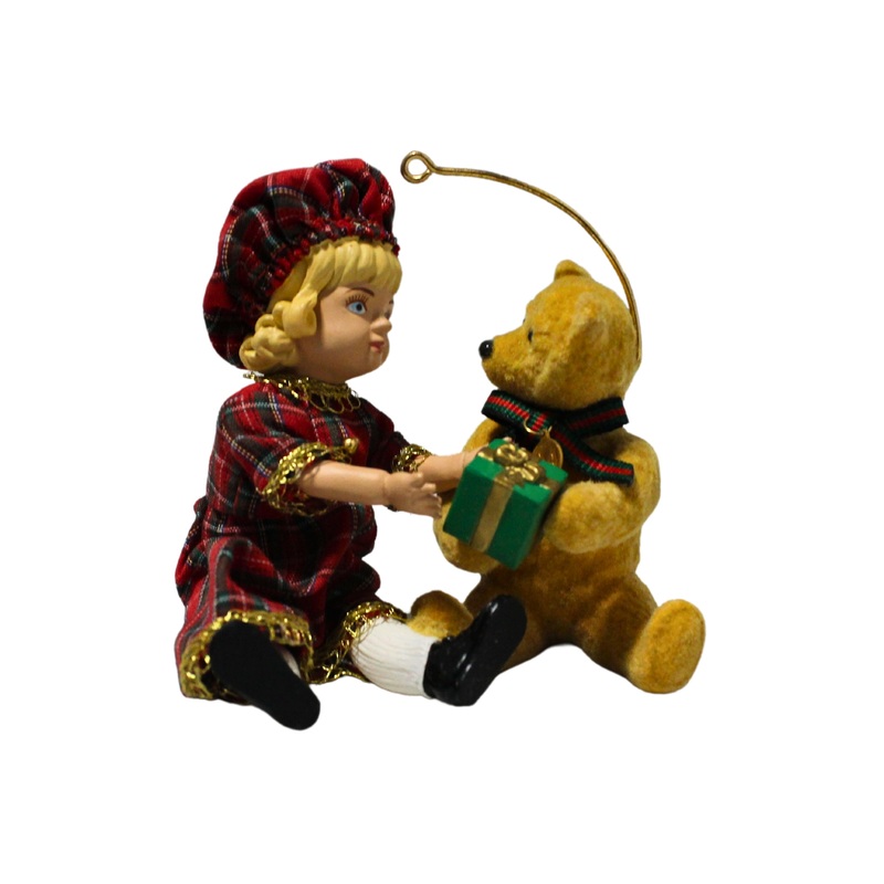 Hallmark Ornament: 1994 Lucinda and Teddy | QX4813