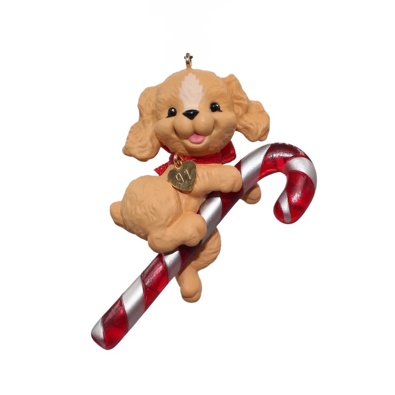 Hallmark Ornament: 1991 Puppy Love | QX5379 | 1st in Series
