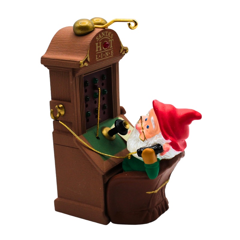 Hallmark Ornament: 1991 Santa's Hot Line | QLX7159