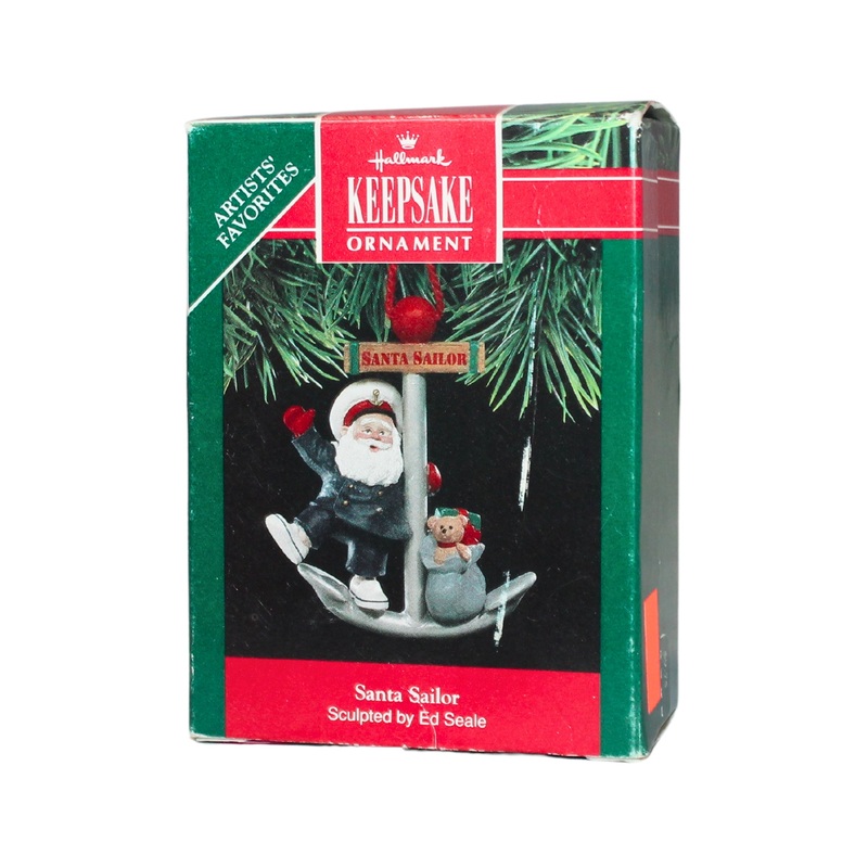 Hallmark Ornament: 1991 Santa Sailor | QX4389