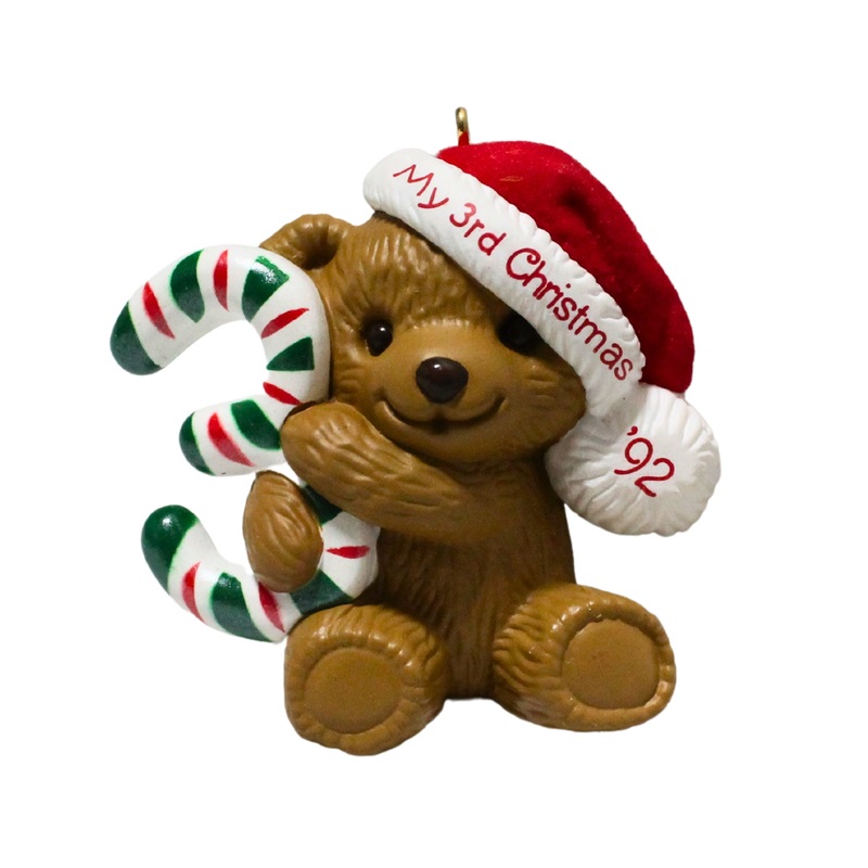 Hallmark Ornament: 1992 Child's Third Christmas | QX4654