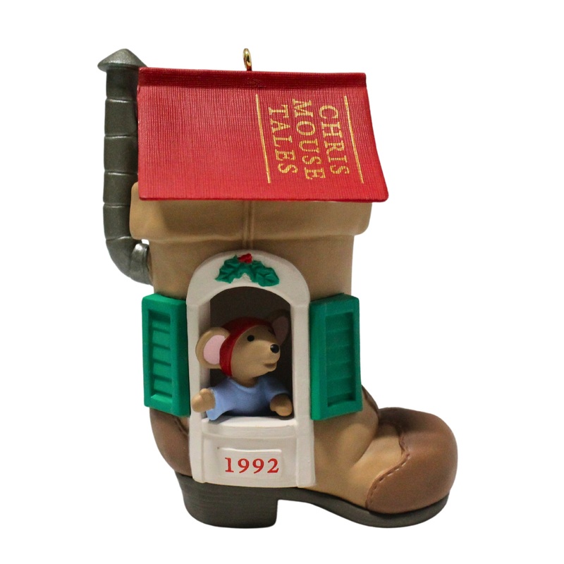Hallmark Ornament: 1992 Chris Mouse Tales  | QLX7074