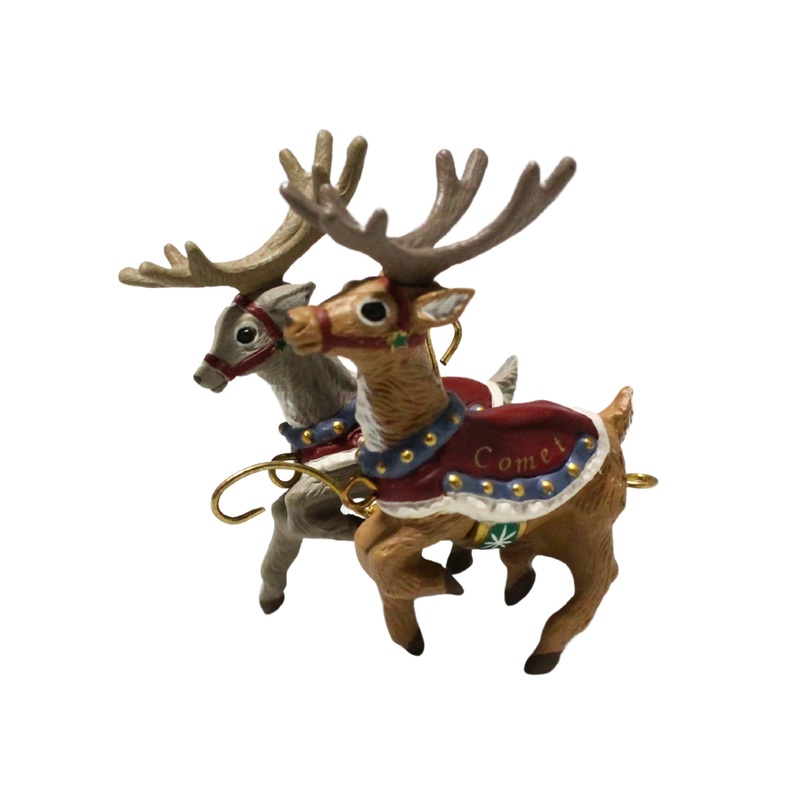 Hallmark Ornament: 1992 Comet & Cupid  | XPR9737