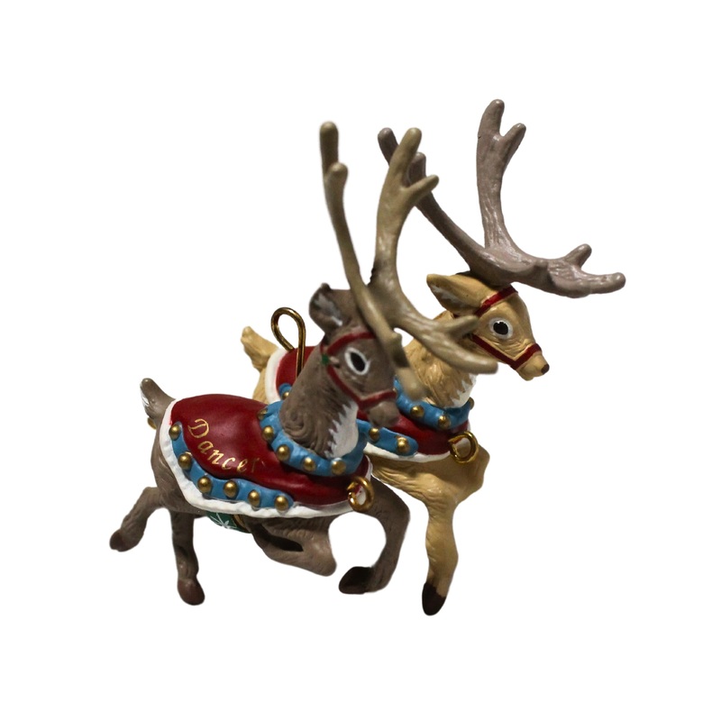 Hallmark Ornament: 1992 Dasher and Dancer | XPR9735