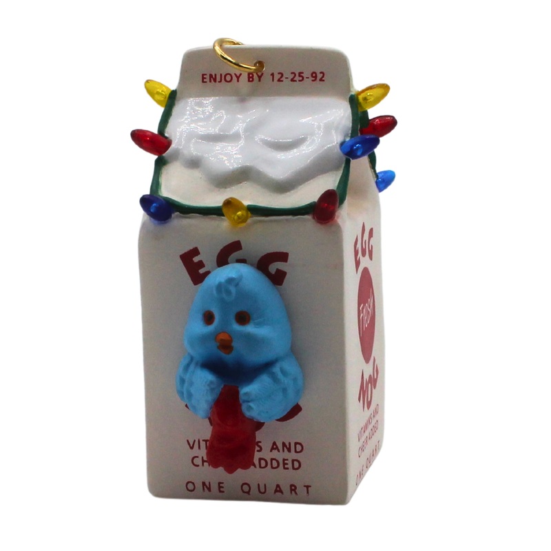 Hallmark Ornament: 1992 Egg Nog Nest | QX5121