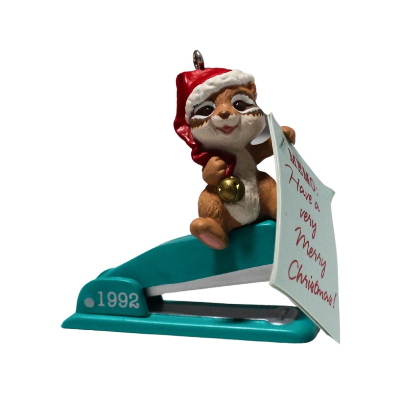 Hallmark Ornament: 1992 Holiday Memo | QX5044