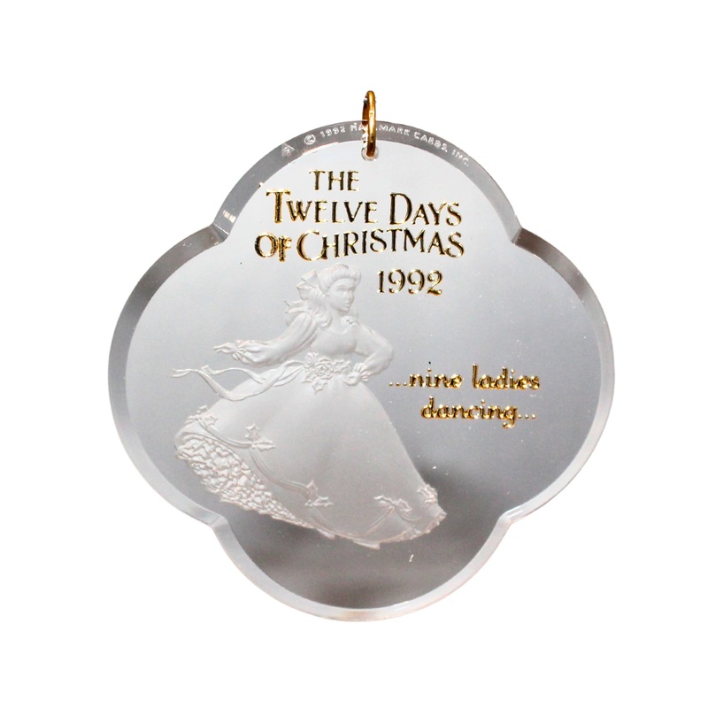Hallmark Ornament: 1992 Nine Ladies Dancing  | QX3031
