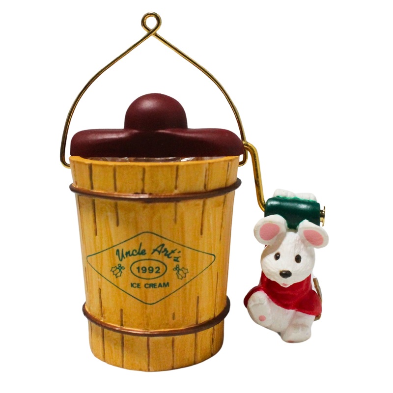 Hallmark Ornament: 1992 Uncle Art's Ice Cream | QX5001