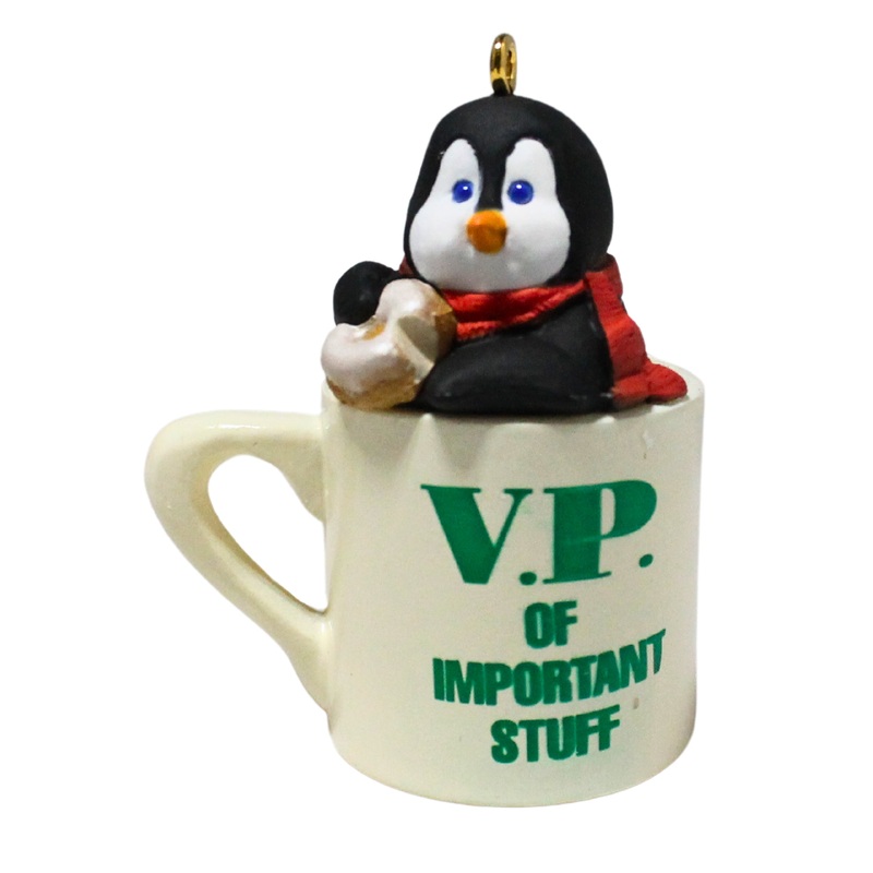 Hallmark Ornament: 1992 V.P. of Important Stuff | QX5051