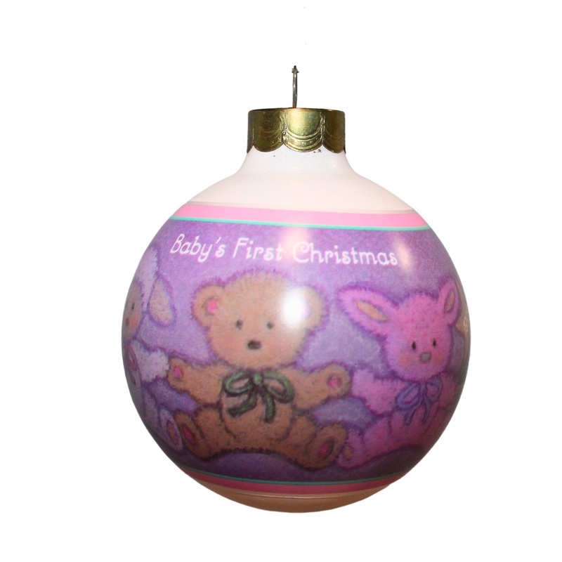 Hallmark Ornament: 1993 Baby's First Christmas - Baby Girl | QX2092
