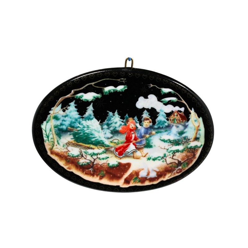 Hallmark Ornament: 1993 Bringing Home the Tree | QK1042