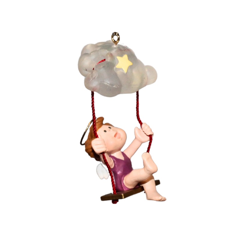 Hallmark Ornament: 1989 Playful Angel | QX4535
