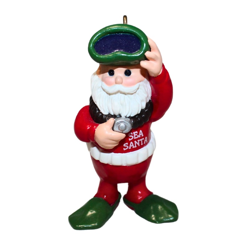 Hallmark Ornament: 1989 Sea Santa  | QX4152