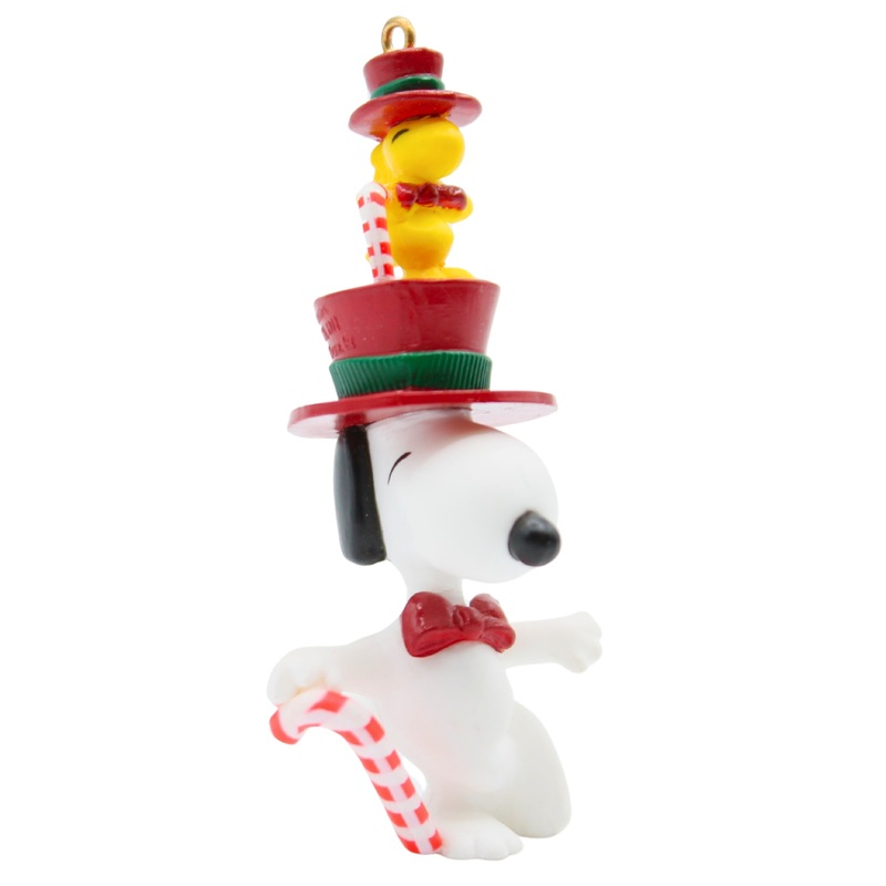 Hallmark Ornament: 1989 Snoopy and Woodstock | QX4332 | Top Hat