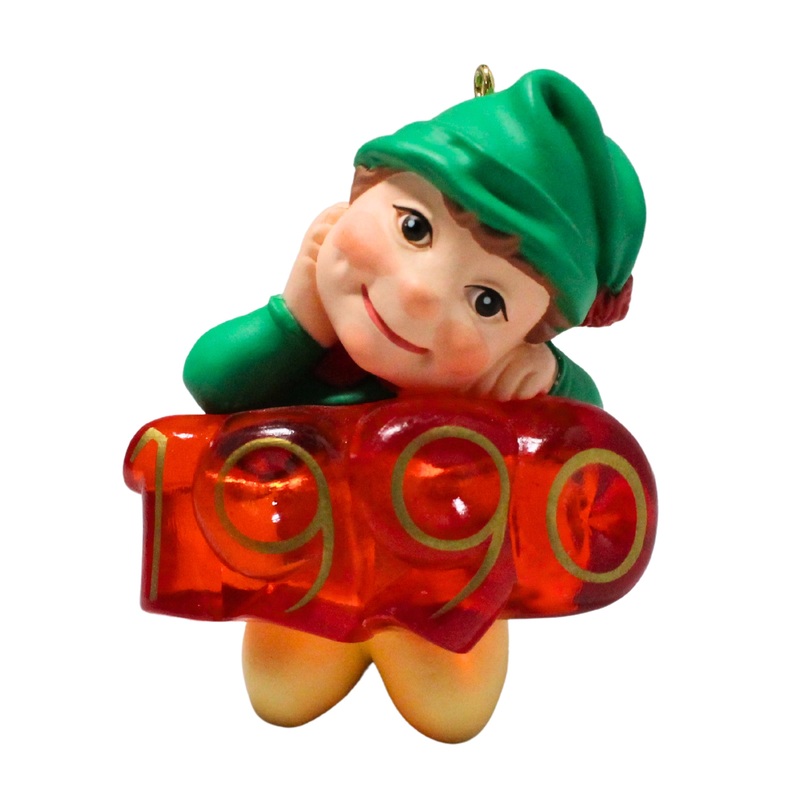 Hallmark Ornament: 1990 Elf of the Year | QLX7356